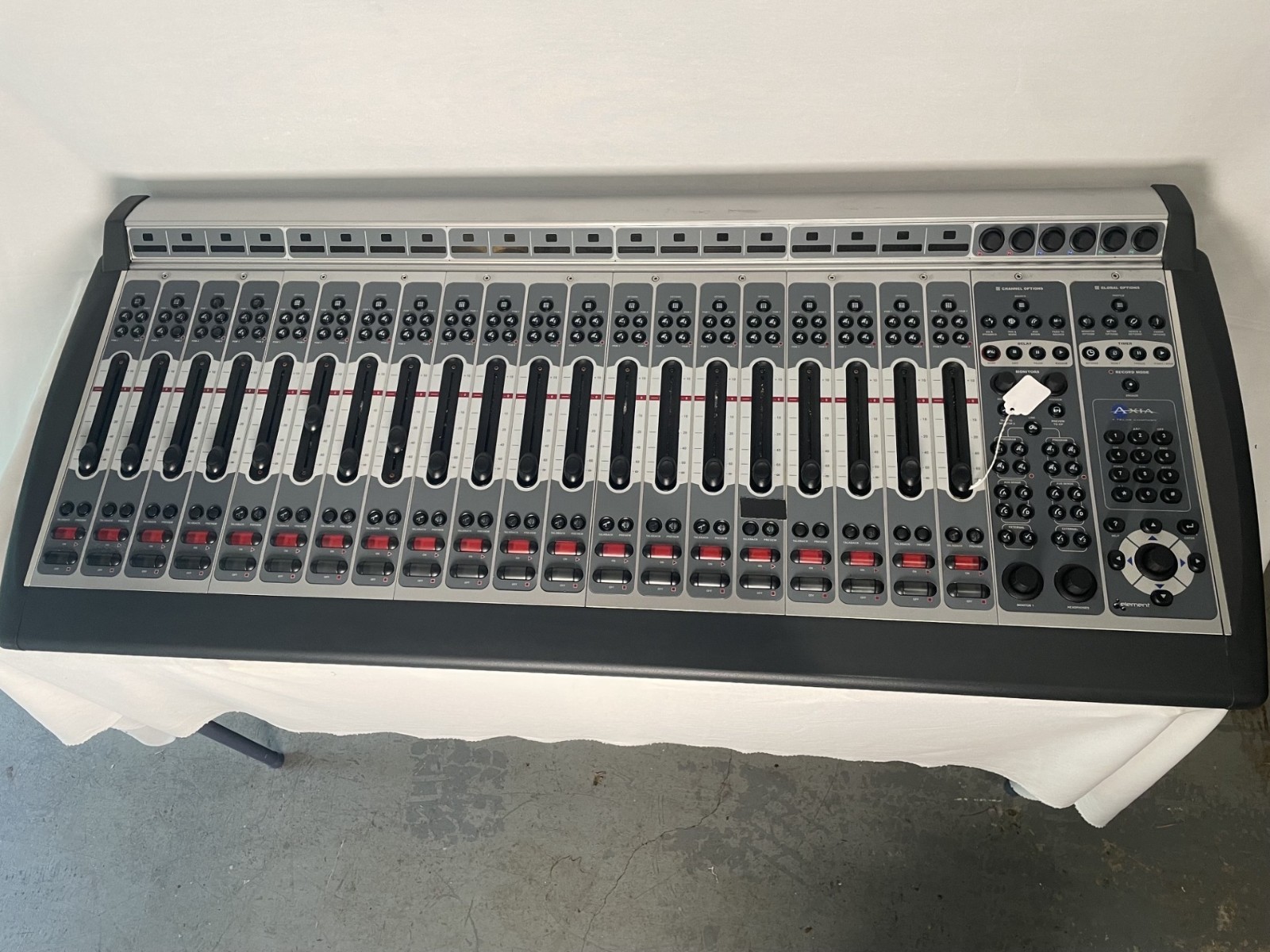 Telos Axia Element 20-Fader Broadcast Control Surface- Good! - ProSoundUniverse.