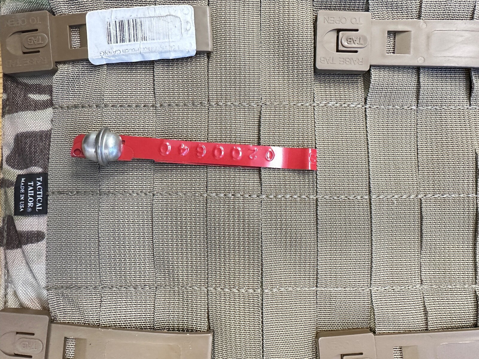 TACTICAL TAILOR MULTICAM FIGHT LIGHT 1 Lt HYDRATION POUCH NEW