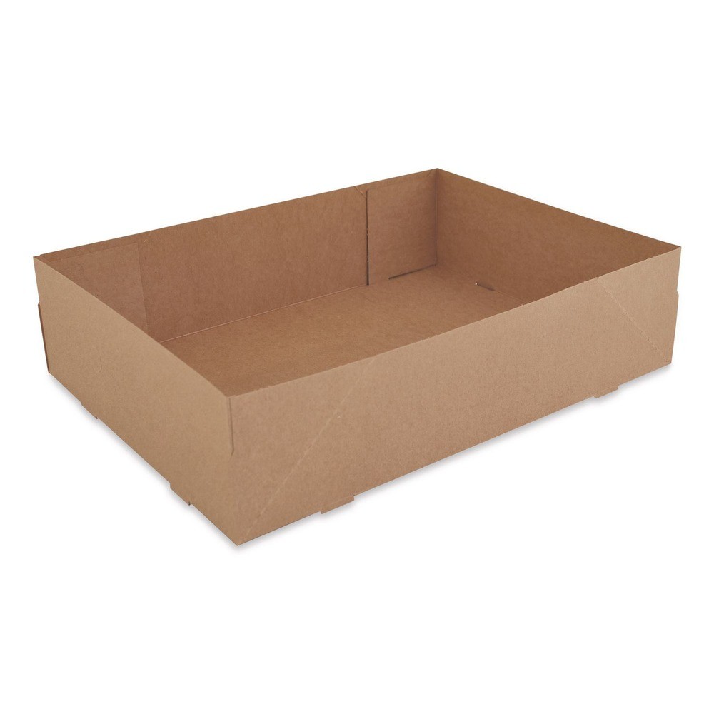 SCT 1268 13.5" x 9.88" x 3.38" Kraft Paper Donut Trays - Brown (150/CT) New