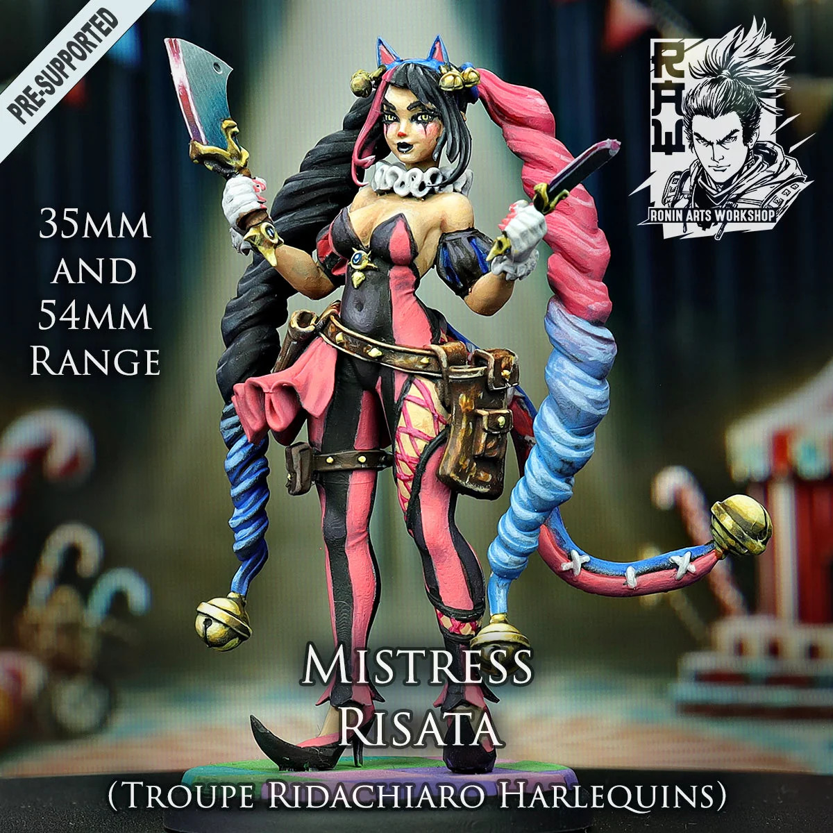 Mistress Risata - Resin Tabletop Miniature