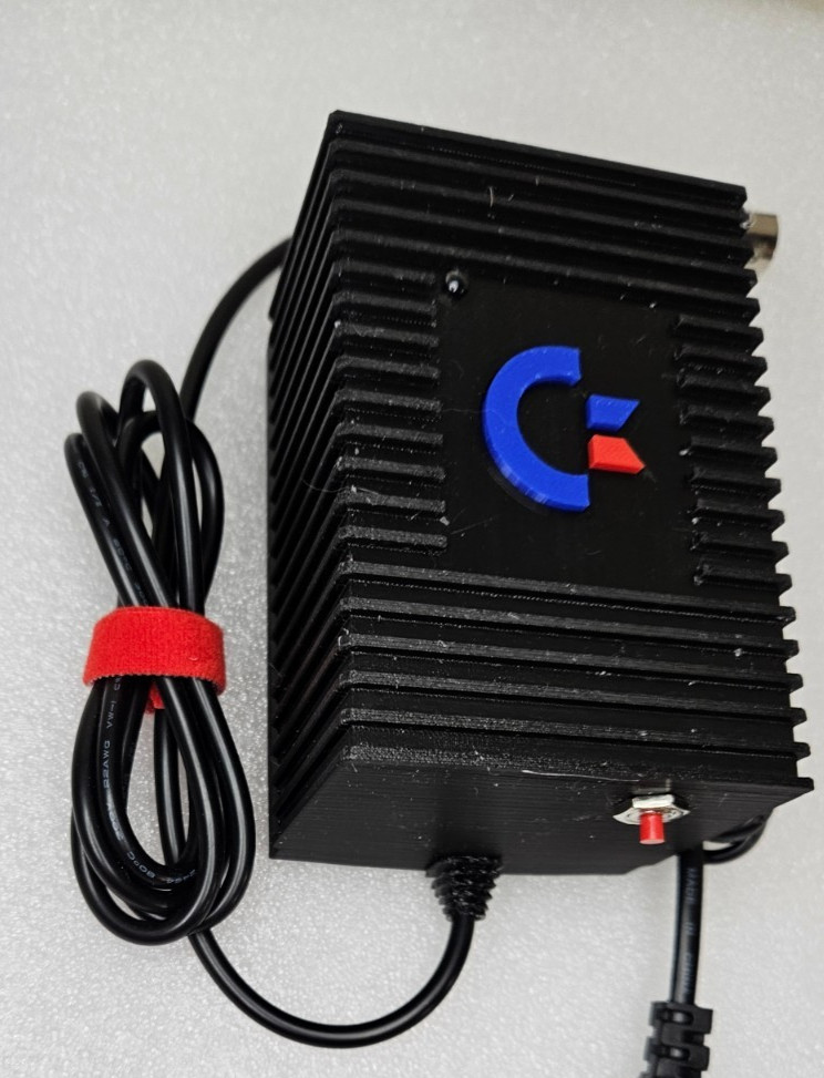 Commodore 64/VIC-20 Power Supply – Modern, Reliable, Assembled in USA - Black