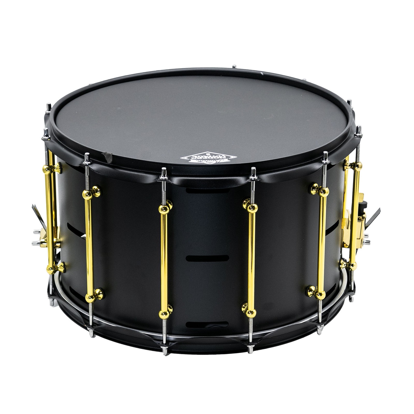 14" Deep Snare Drum 8" Carbon Steel Shell Low-End Punch Fast Response Rock Metal