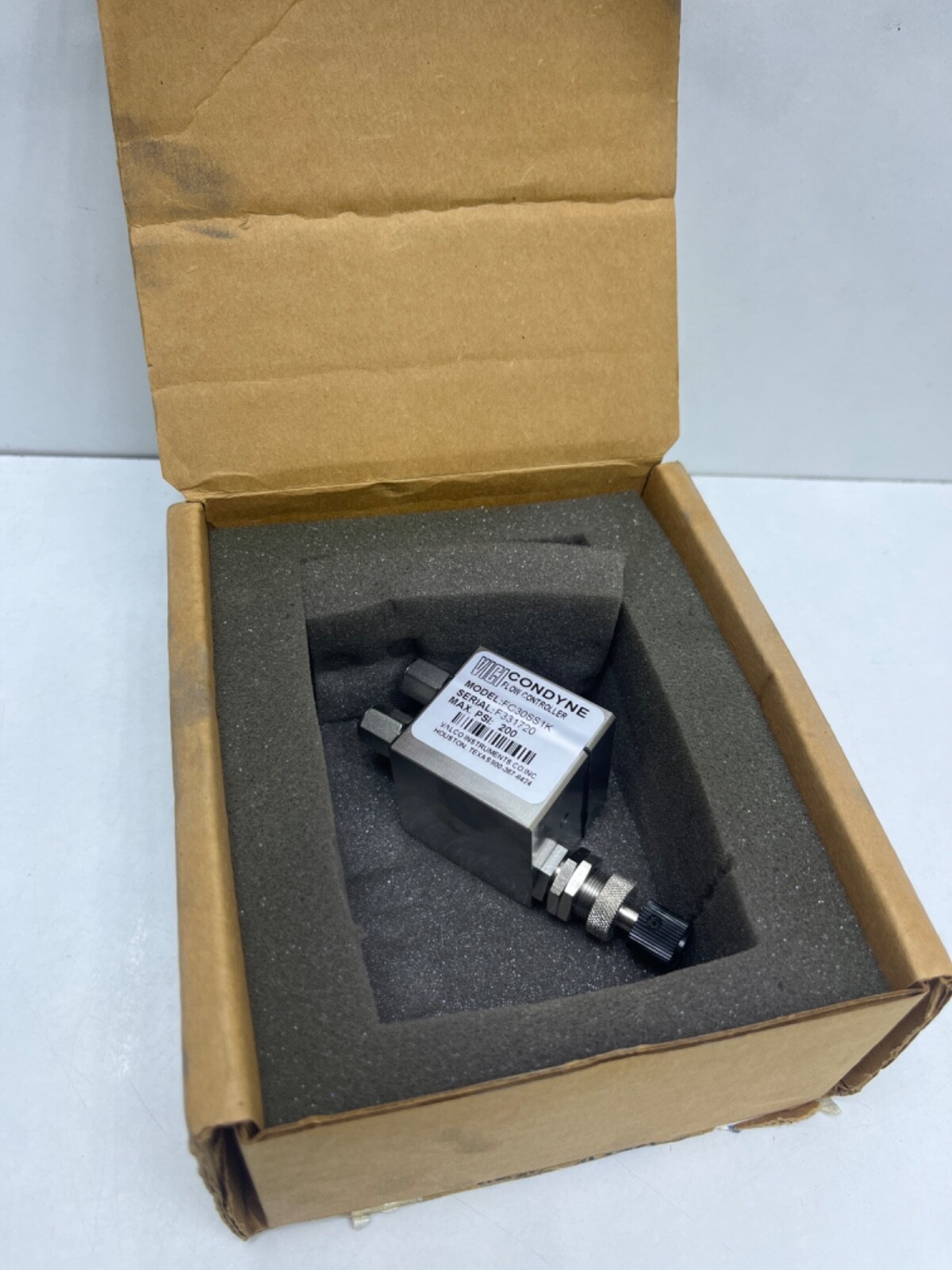 VICI FC30SS3K CONDYNE FLOW CONTROLLER