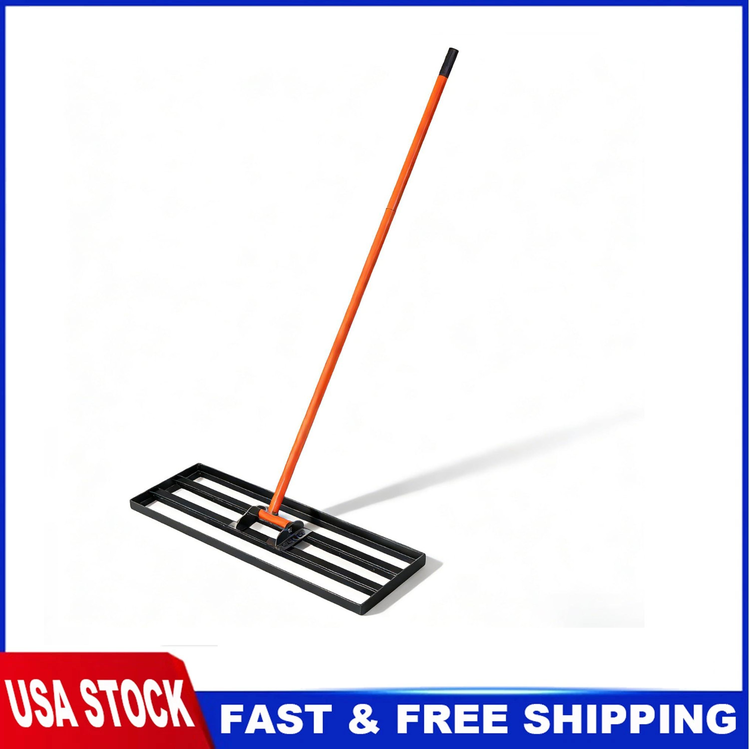 Lawn Leveling Rake Heavy Duty Level Lawn Tool for Garden Golf Course 30" x 10"