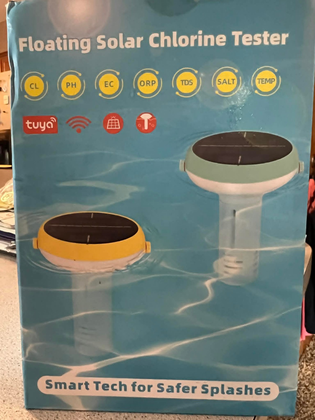 Solar Water Monitor Floating Tester for Pool  - Bluetooth
