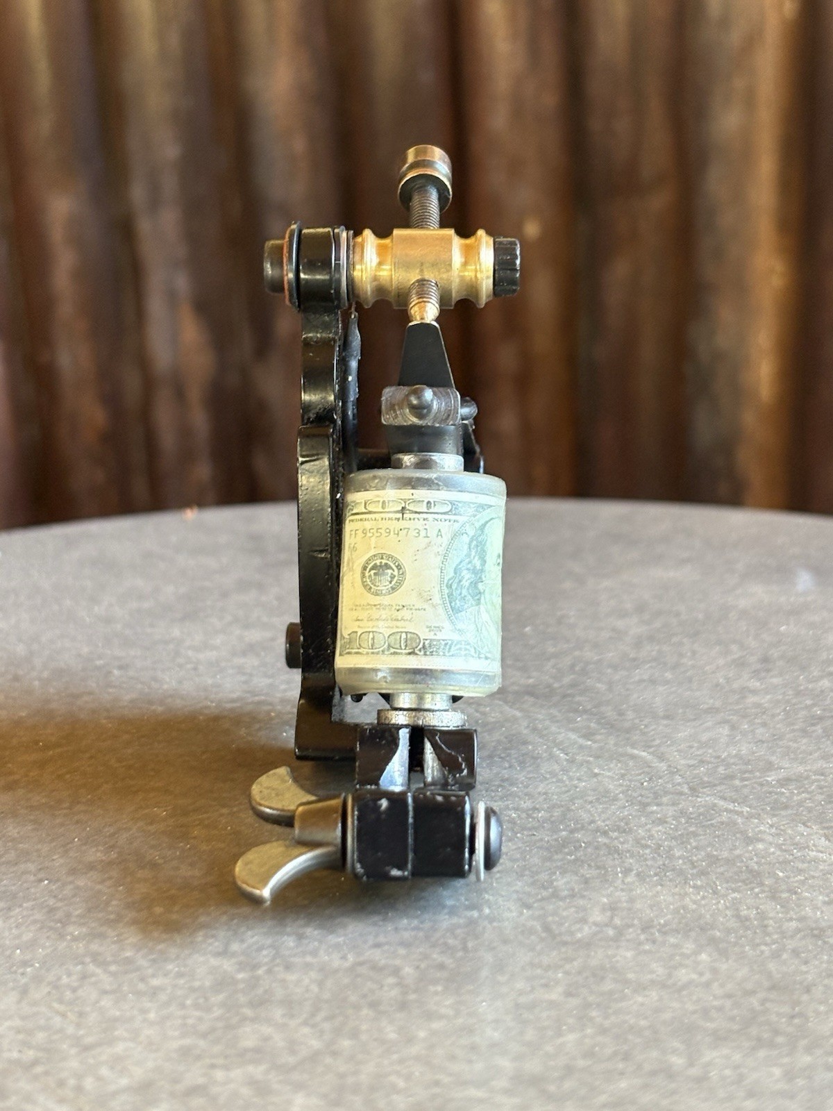 Black Brass Knuckle Style coil Tattoo machine