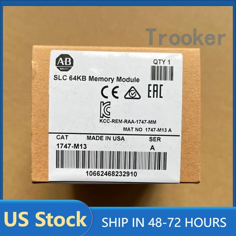 AB 1747M13 SER A SLC EEPROM Memory Module 1747-M13 NEW IN BOX US Free Tax