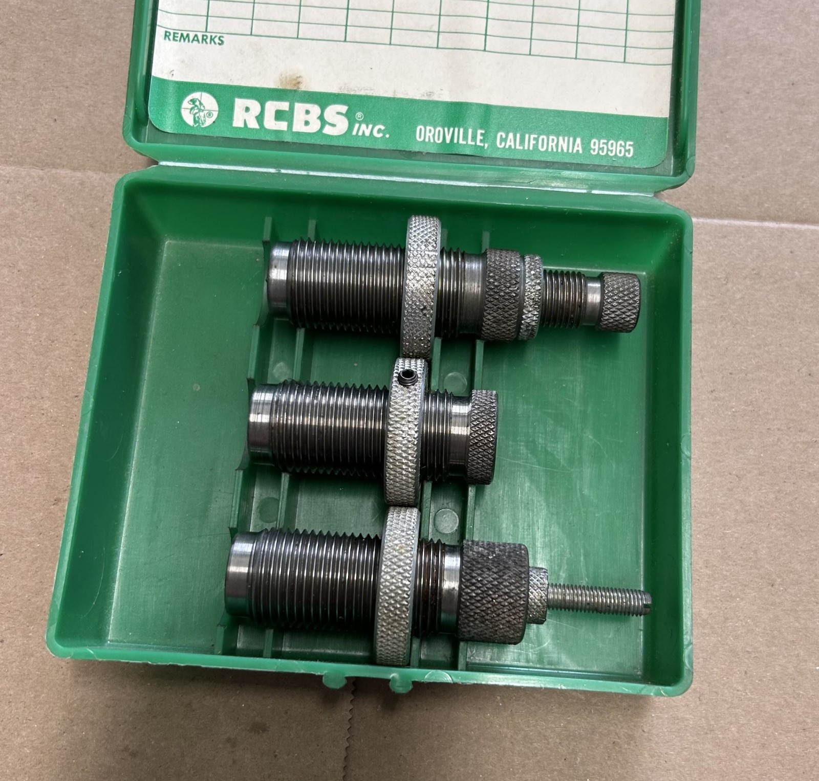 RCBS Reloading Dies, 3 Die Set 44 Mag RN, 18605, NR-94