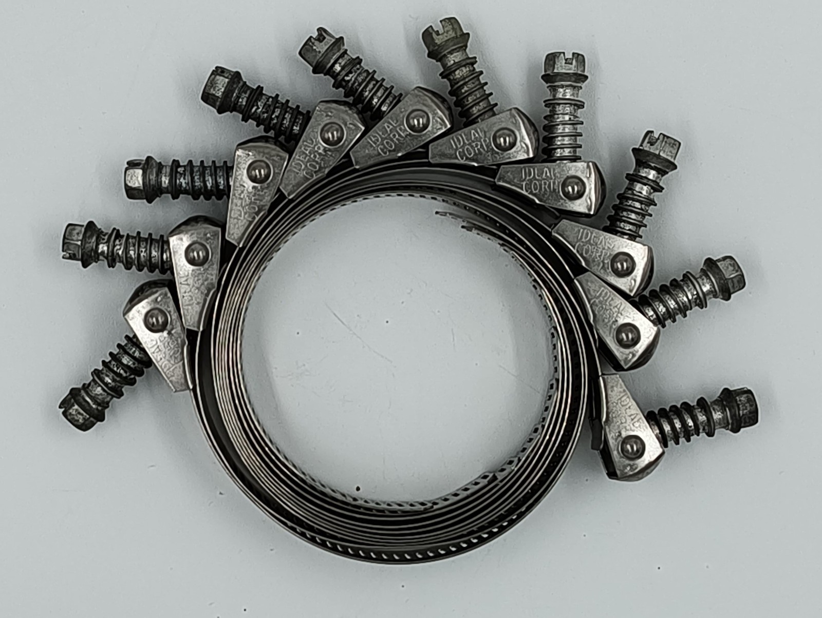 Snaplock Hose Clamps, Size 28 (2 1/4"), 10 pack. Quick Release.
