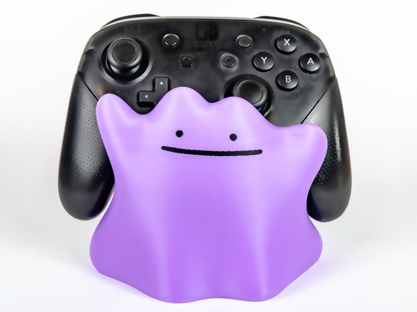 Pokemon Ditto Controller Holder Stand | 3D Printed Gaming Accessory