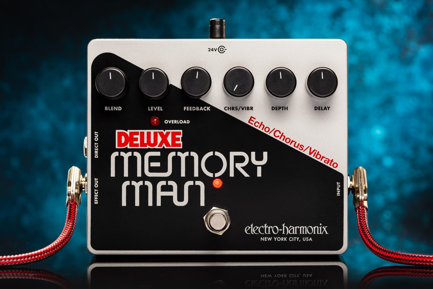 Electro-Harmonix Deluxe Memory Man XO Analog Delay Guitar Effects Pedal