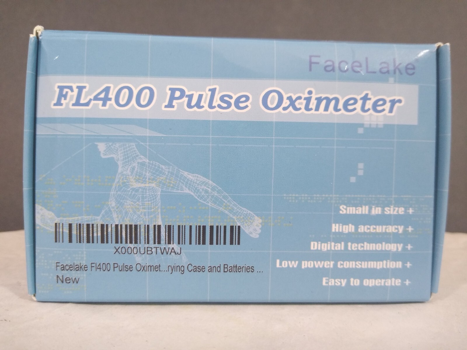 FL400 PULSE OXIMETER & Carrying Case - *Reads O2 SATs & PULSE