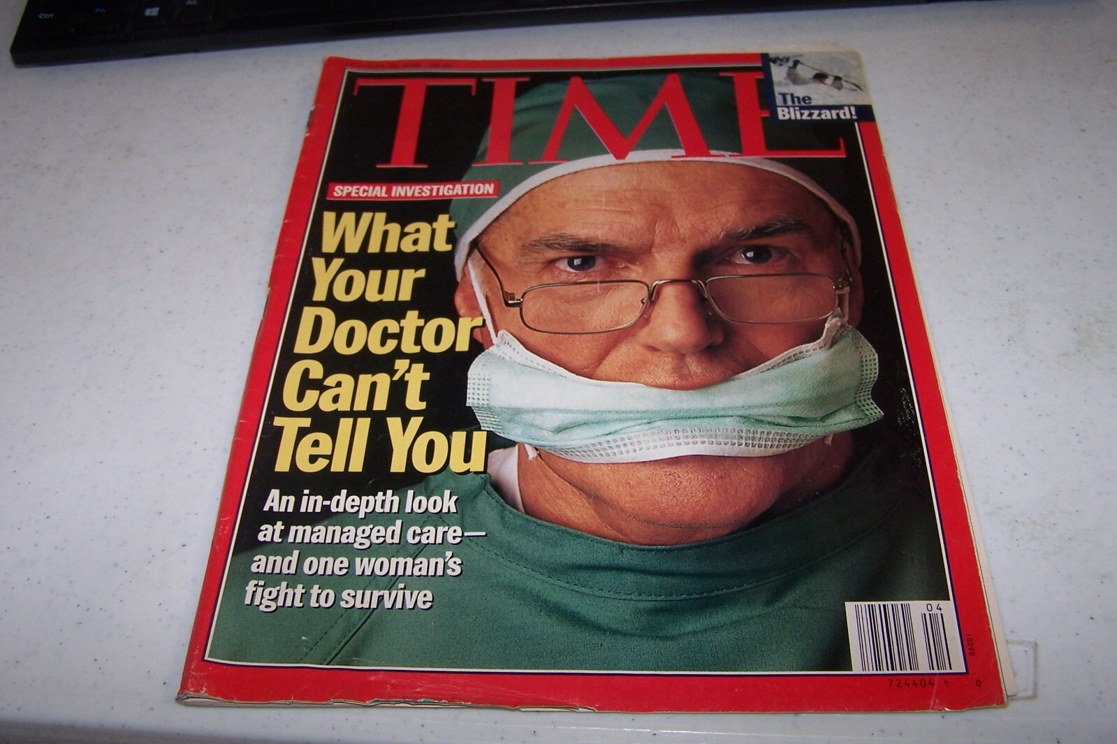 Time Magazine January 22, 1996 What Your Doctor Can't Tell You