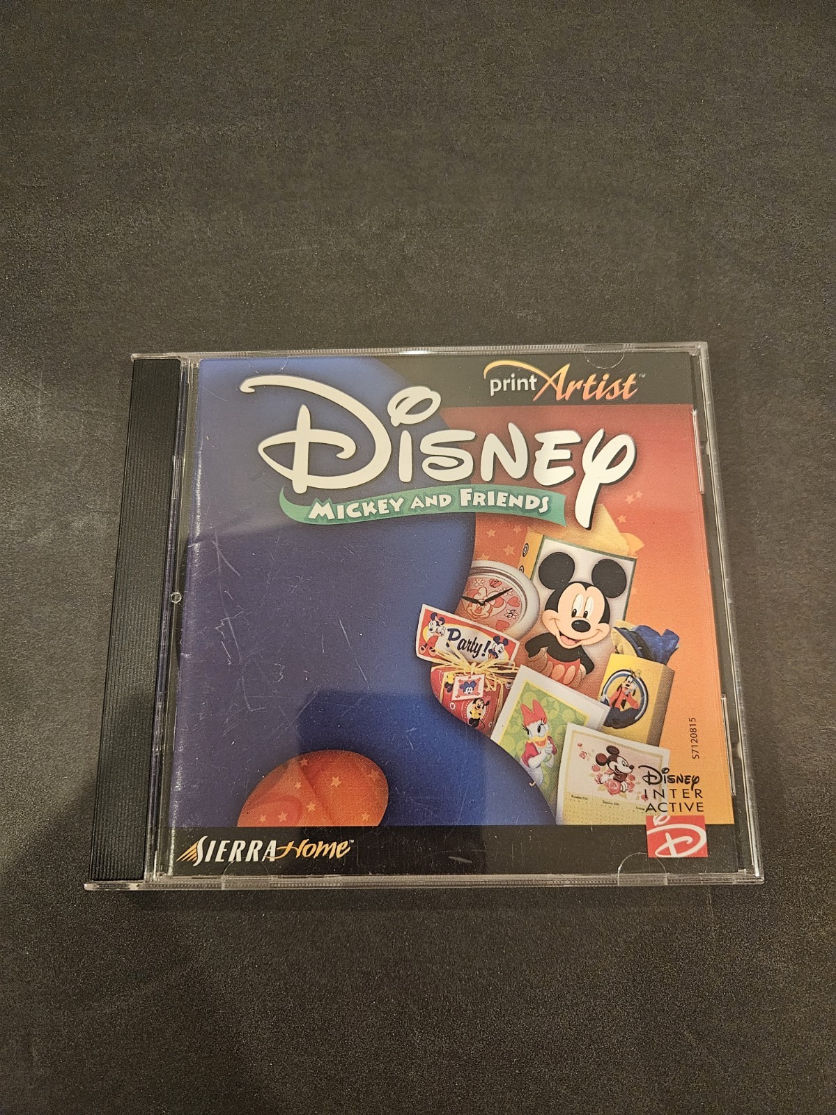 SierraHome Print Artist Disney Mickey and Friends Home Publishing CD (57210815)