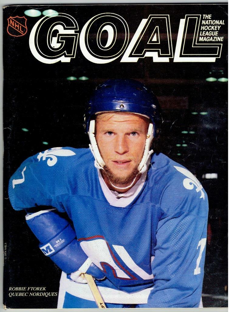 PHILADELPHIA FLYERS ~ 1979 Game Program ~ Robbie Ftorek cover