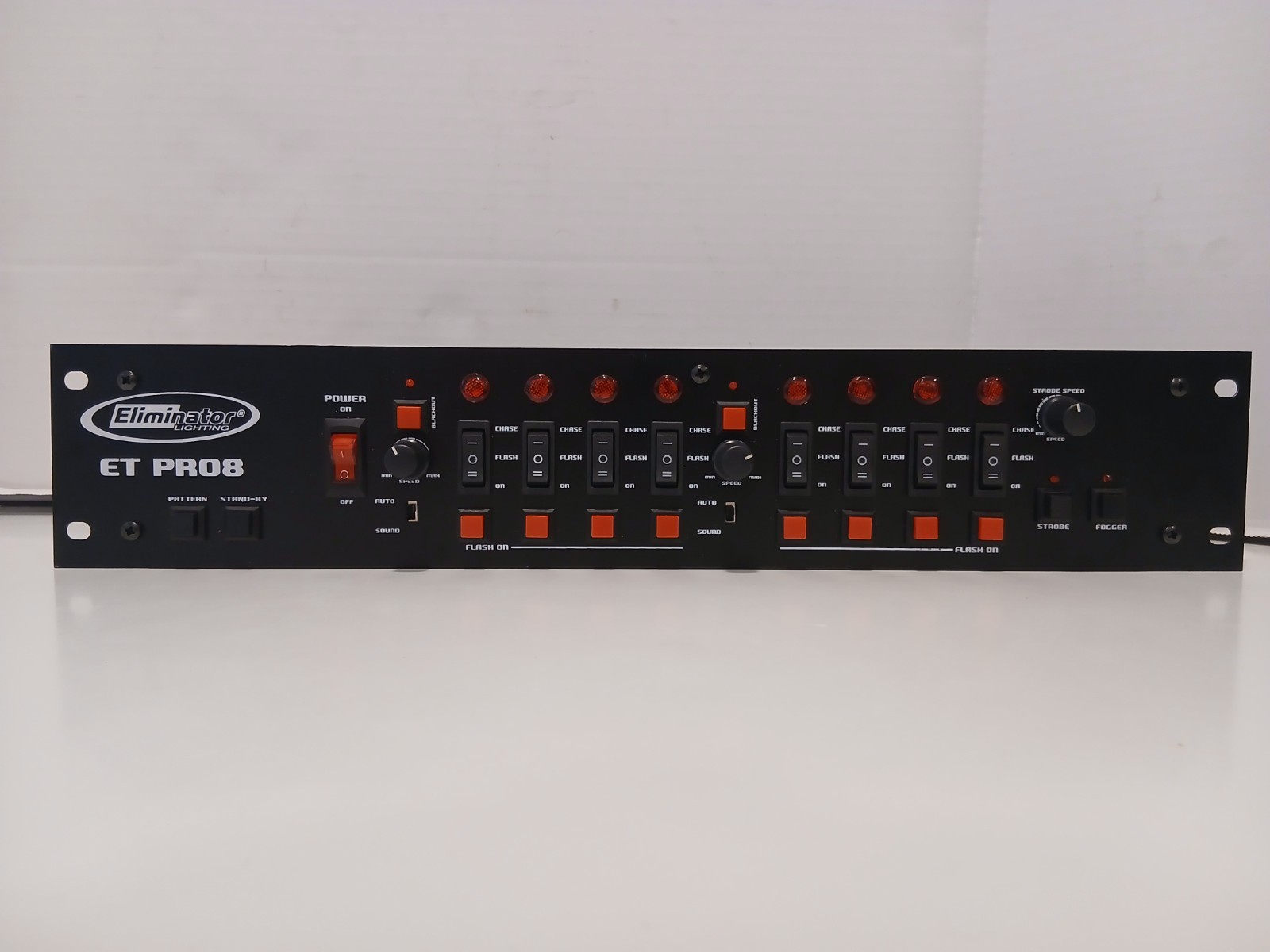 Eliminator Lighting ET-PRO8 Rack Mounted Light Controller - Works Great