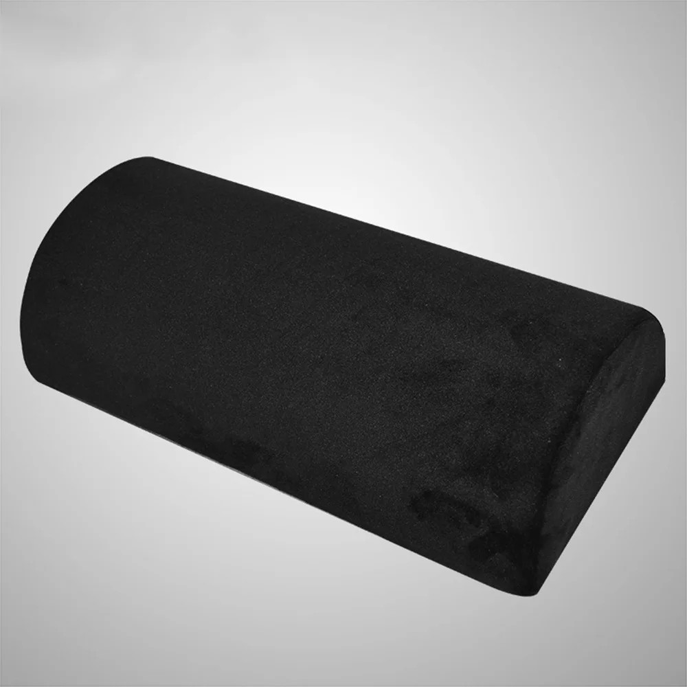 1Pc Half Moon Bolster Pillow for Legs Knees Lower Back and Head Elastic Non-Slip