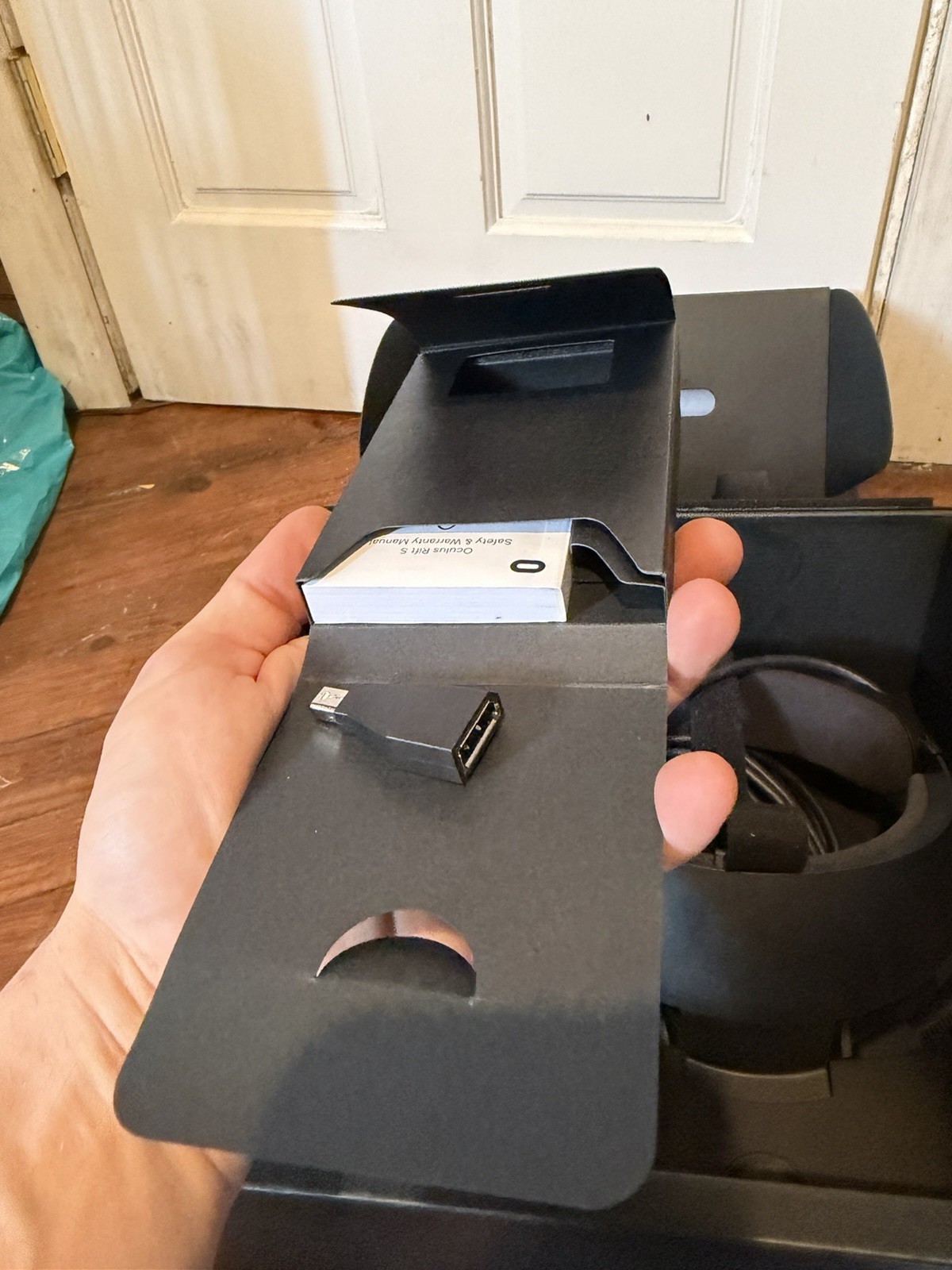 Complete Oculus Rift Vr CV1 Headset Tested Working In Box Virtual Reality System