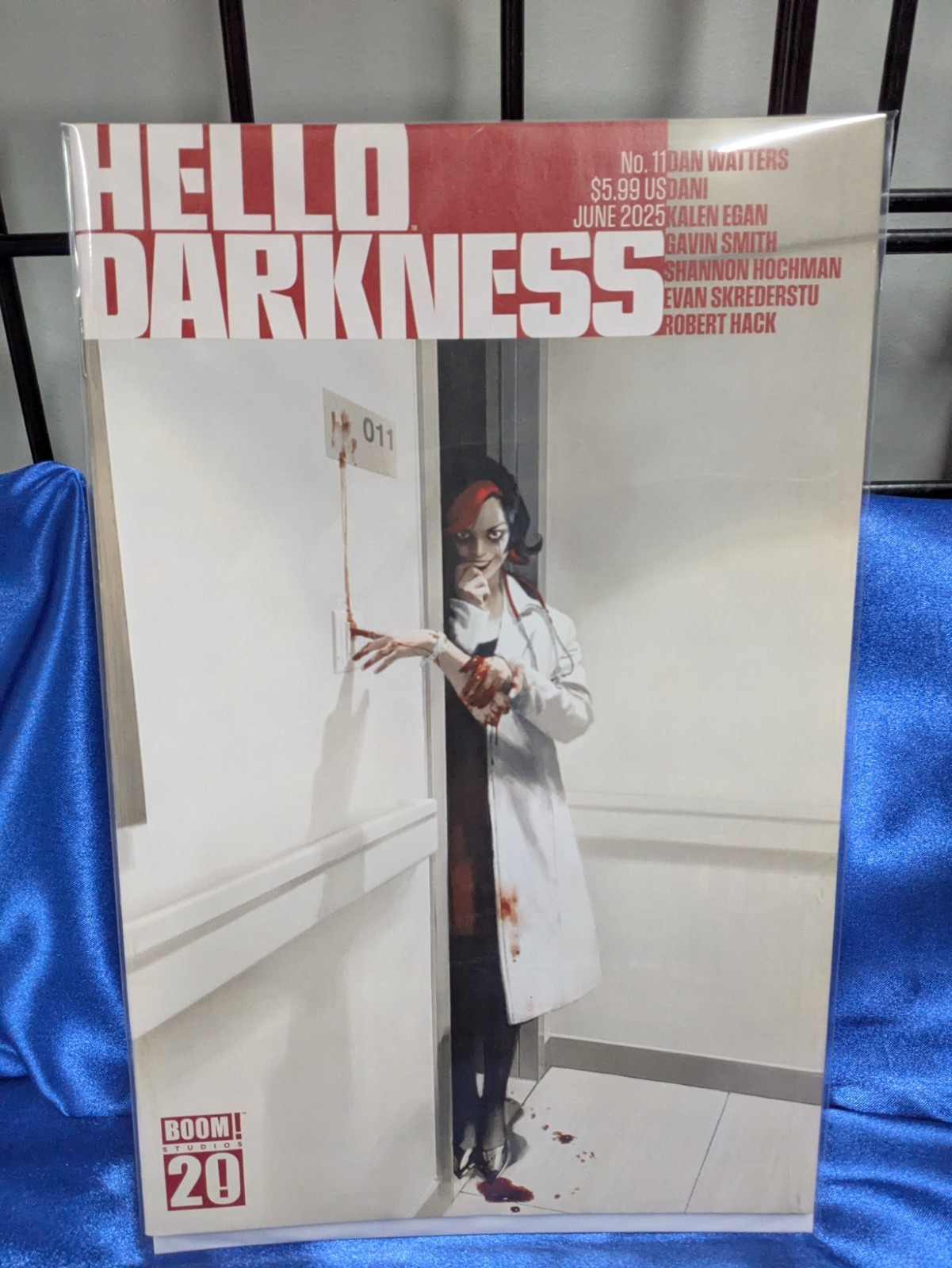 Hello Darkness #11 2025 BOOM! Studios.  We Combine. We Pack Well.