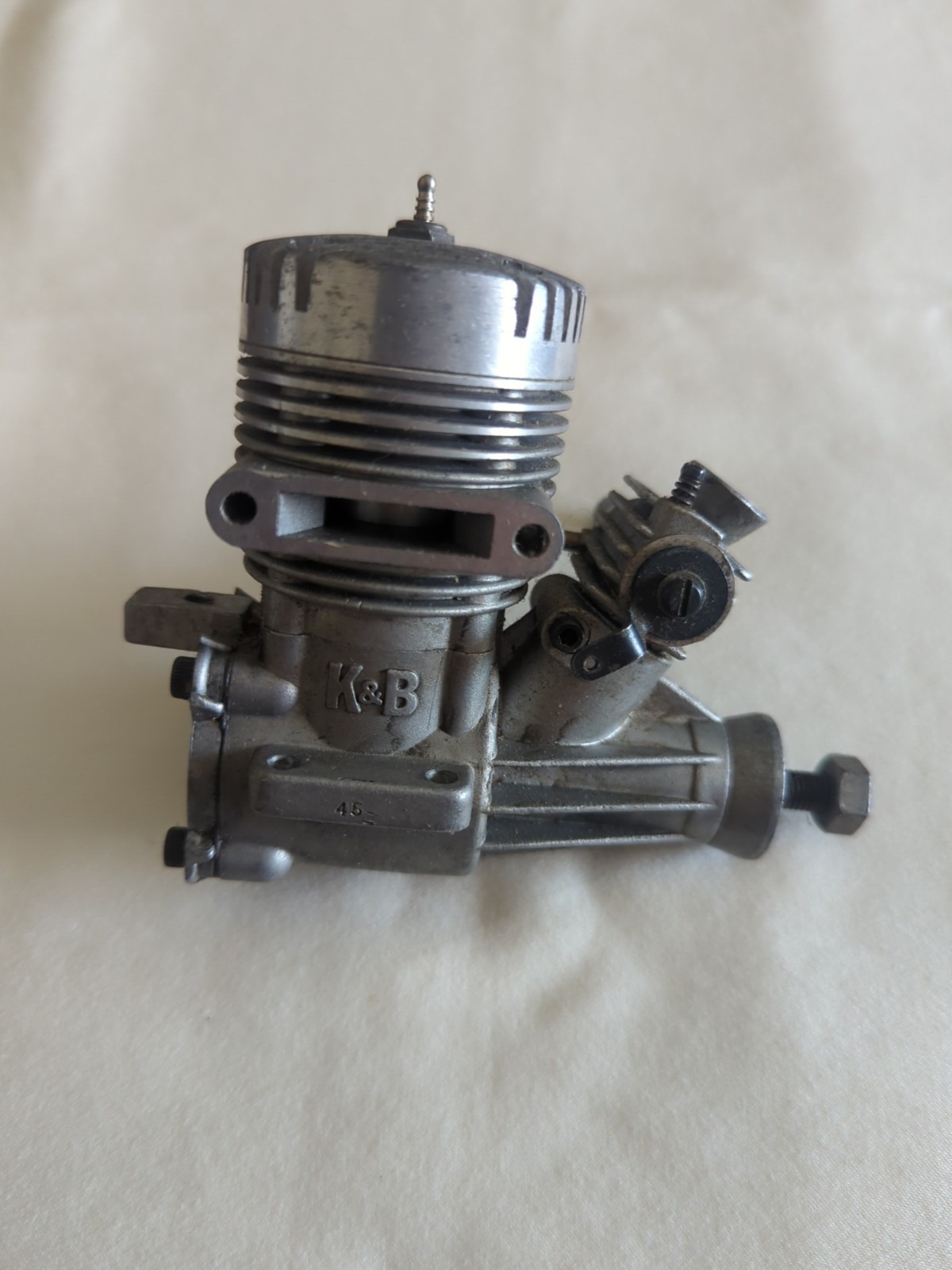 K&B 45 RC Model Airplane Engine Untested As Is