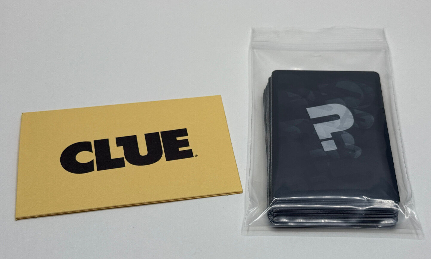 30 Black & Red Bonus Cards Envelope Original Parts for 2013 Clue Game Hasbro