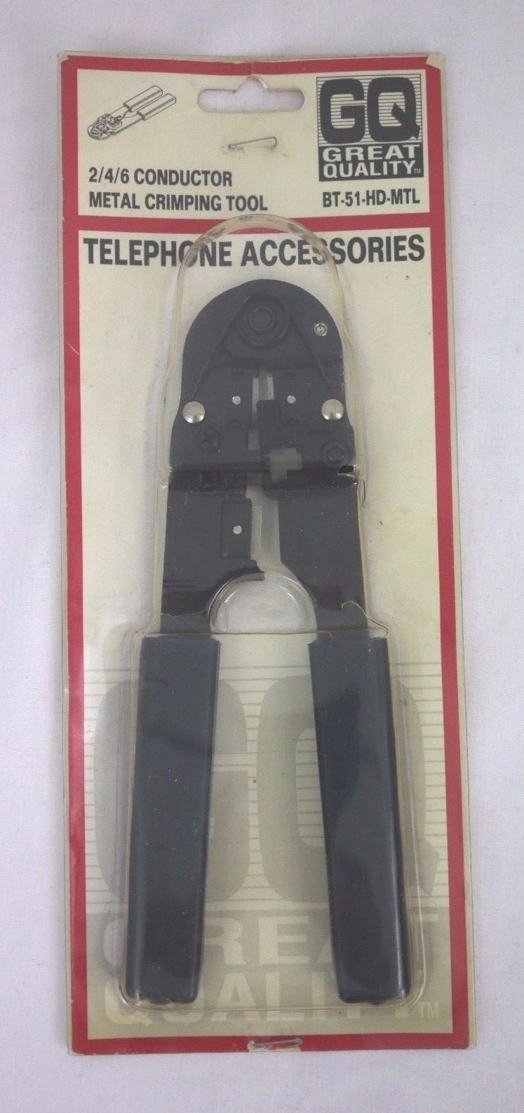 NEW 2/4/6 Conductor Metal Crimping Tool BT-51-HD-MTL Telephone Accessories