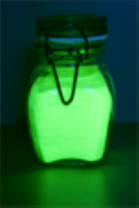 Pigment Powder GREEN Glow in the Dark 4oz, Daytime Invisible, Resin Coating, Art