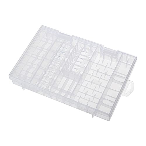 Battery Storage Box Battery Storage Case Transparent Holder Organizer Box