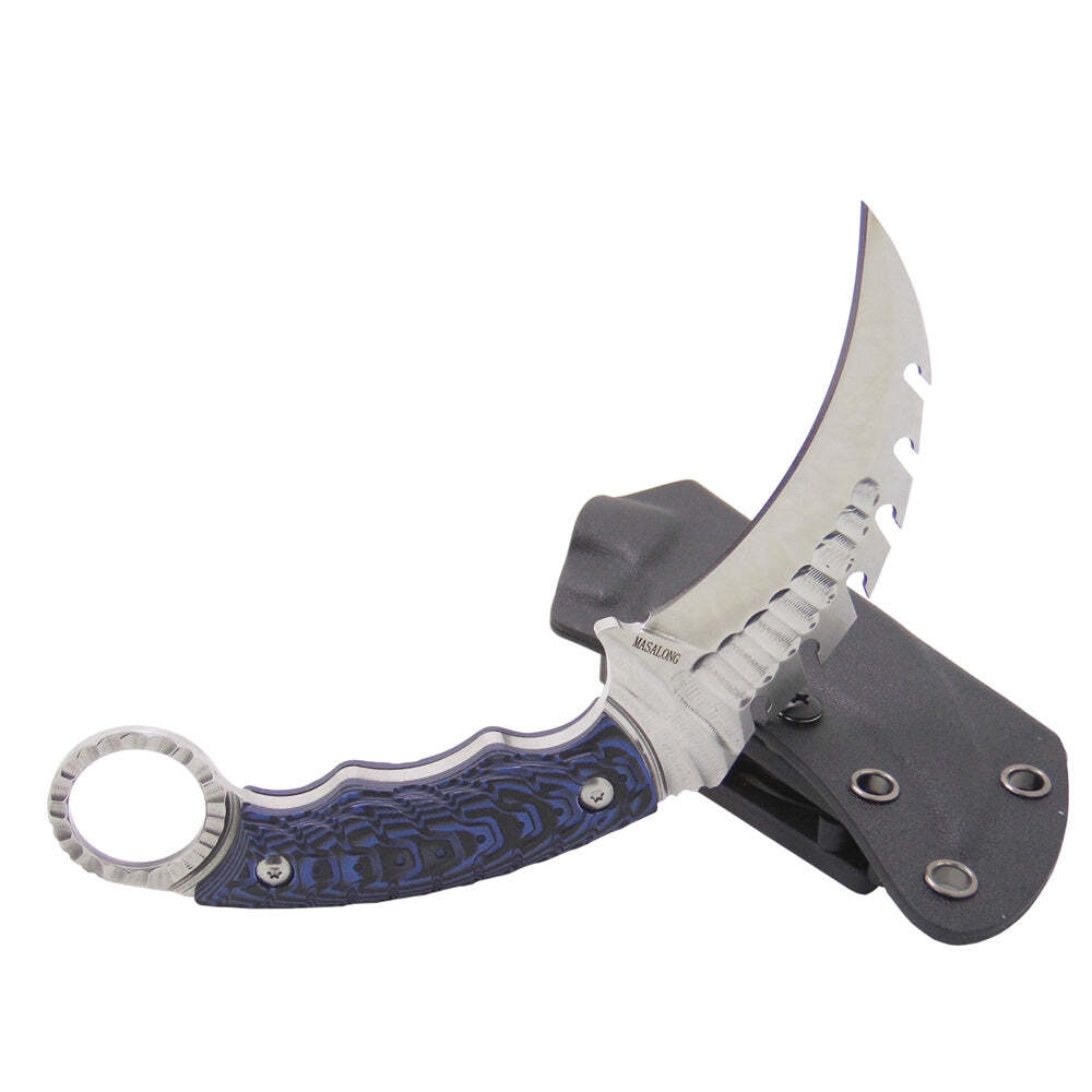 MASALONG Kni117 Outdoor Hunting Tactical Karambit High Quality Survival Knives