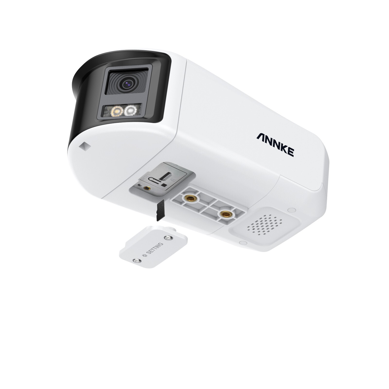 ANNKE 6MP POE Security Camera 180° Dual Lens Color Night Two Way Audio FCD600