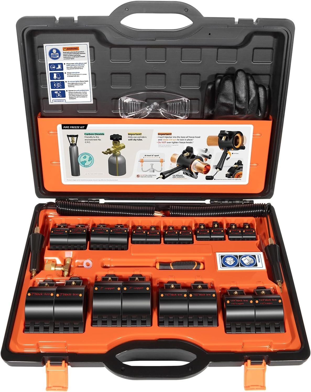 CO2 Water Pipe Plumbing Line Repair Kit CST2 General Cold-Shot Pipe Freeze Kit