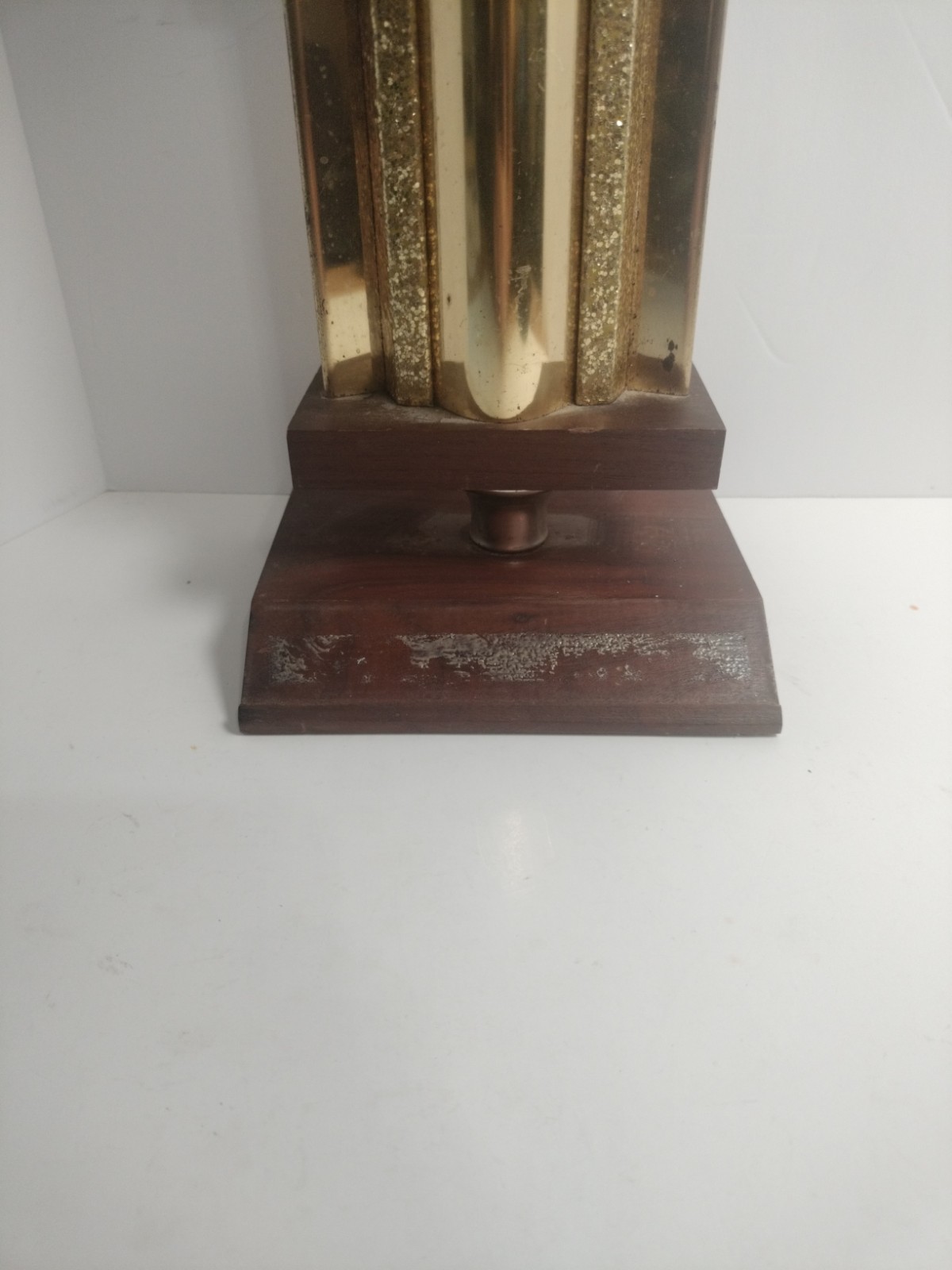 Vintage Weight Lifting Trophy Dumbbell
