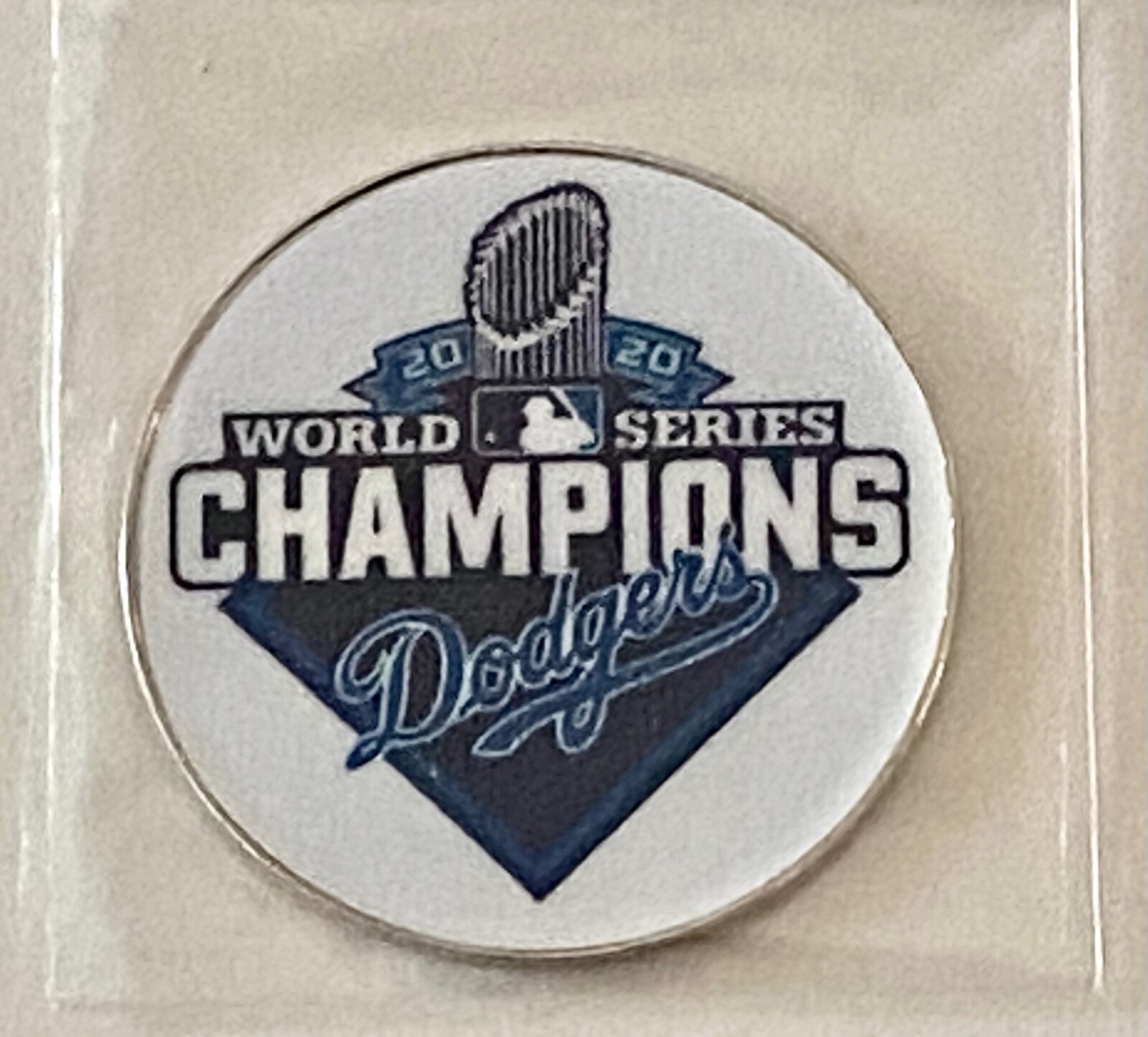 Dodgers - World Series Champions MLB - NEW Pro size 32mm Slim - Golf Ball Marker