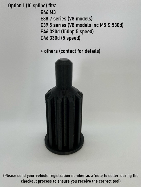BMW Clutch Alignment Tool