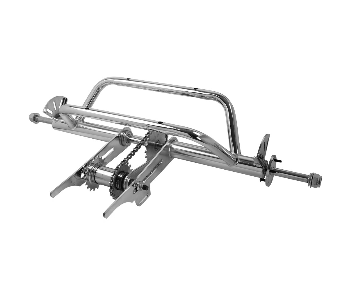 OG LOWRIDER 20-26" 1 SPEED TRIKE CONVERSION KIT COASTER 5/8 AXLE CHROME