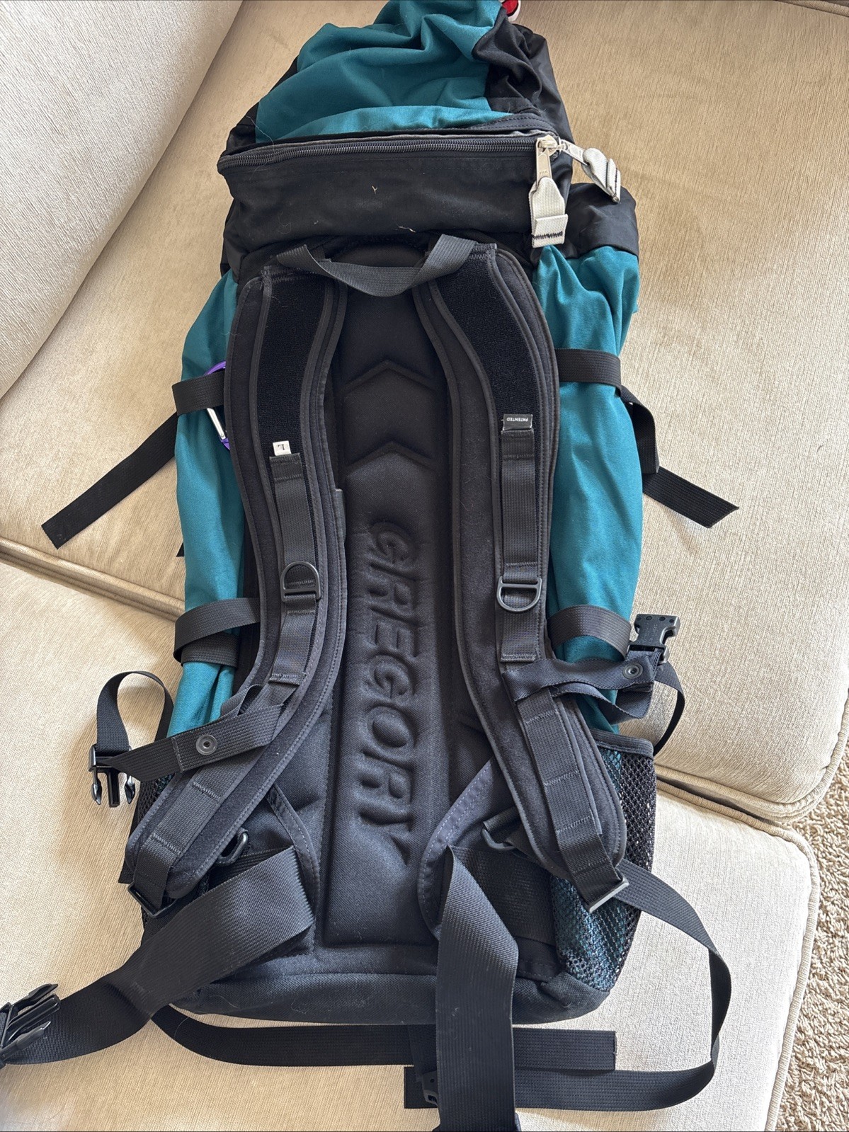 Vintage Gregory internal frame hiking backpack USA Made