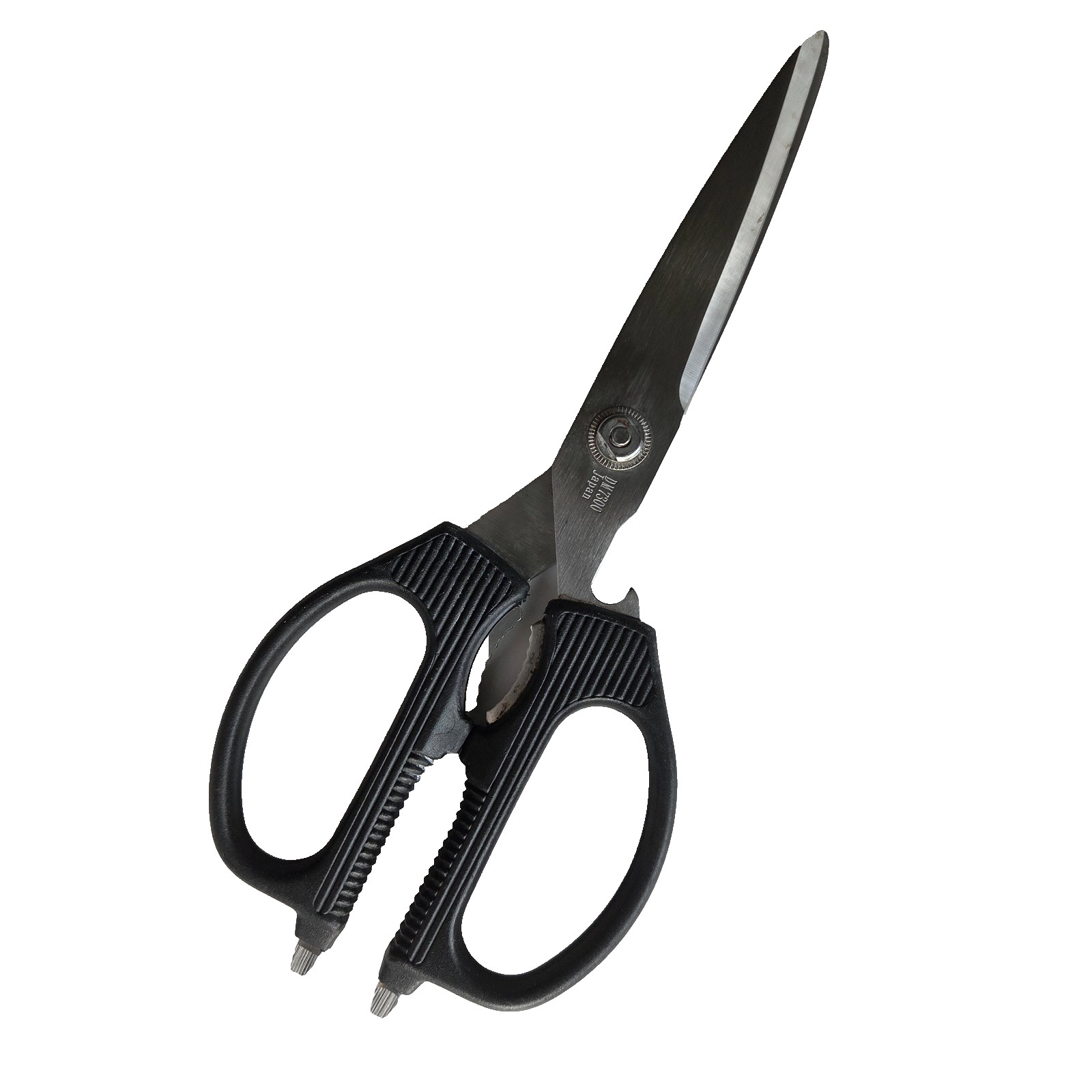 Shun Kai  Multi Purpose Shears Scissors DM7300 Black Take Apart Partial Serrated
