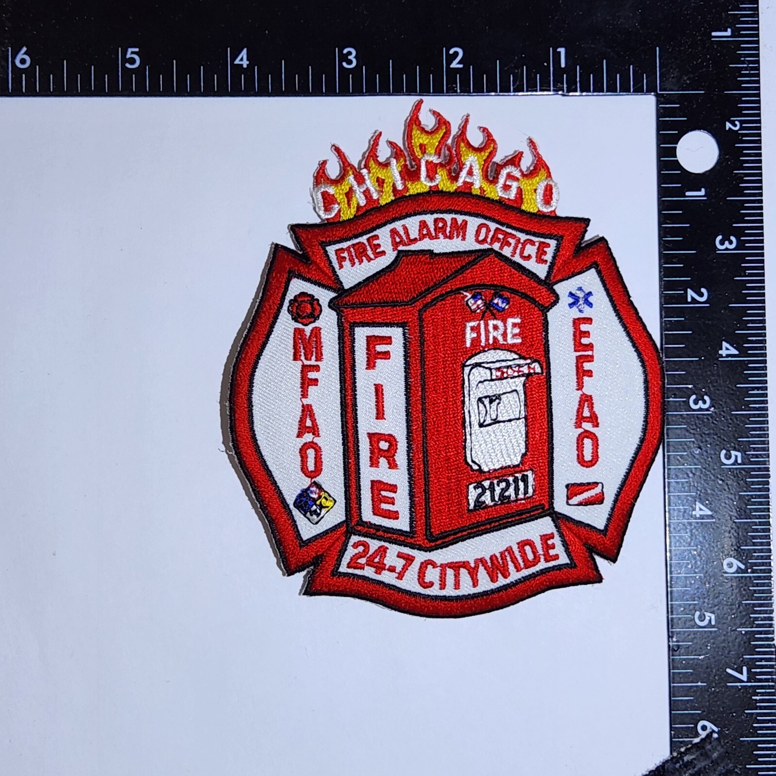Chicago Department Patch. Great Condition!