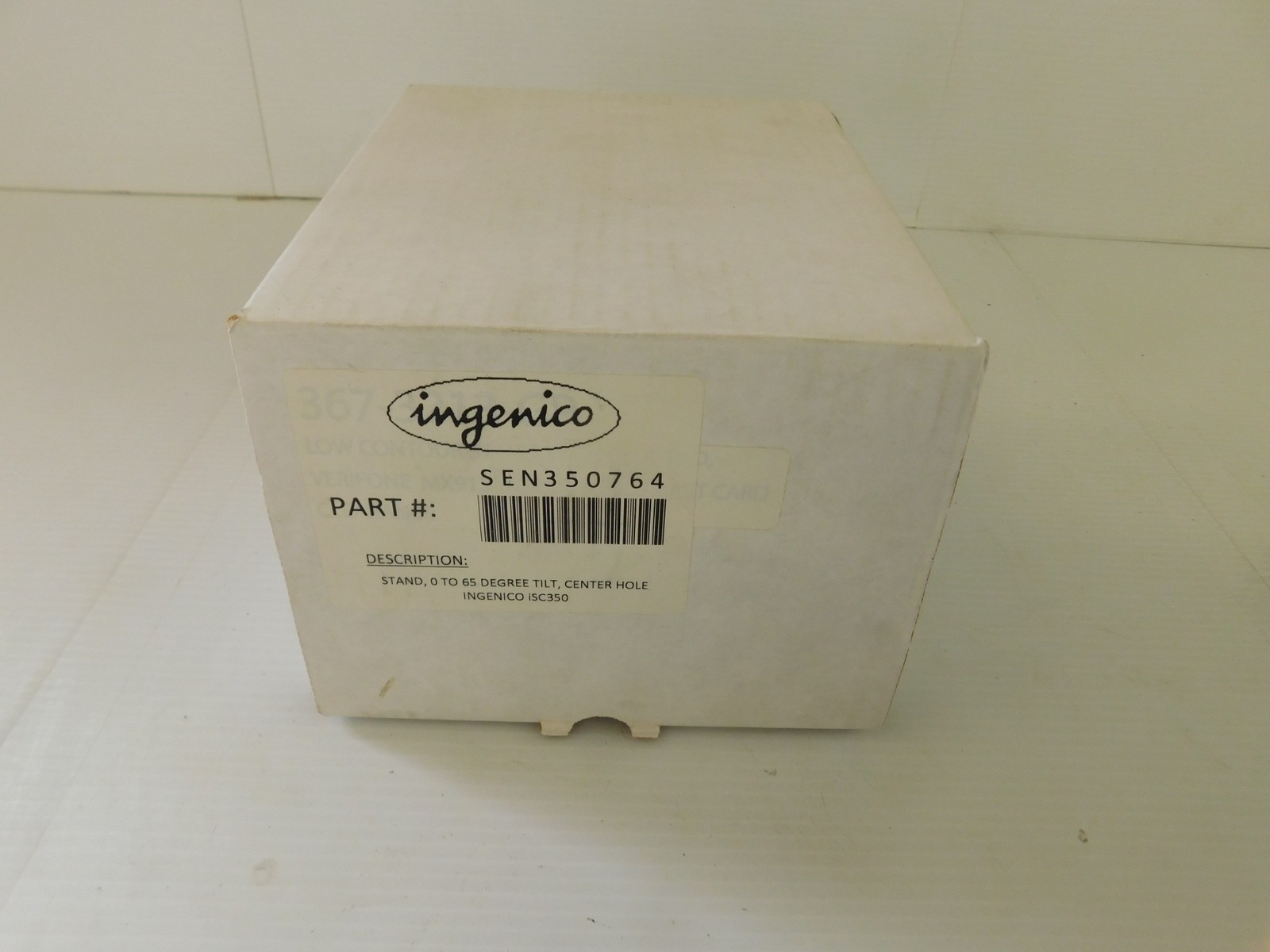 INGENICO P/N SEN350764 STAND 0 TO 65 DEGREE TILT - NEW (ACS135)