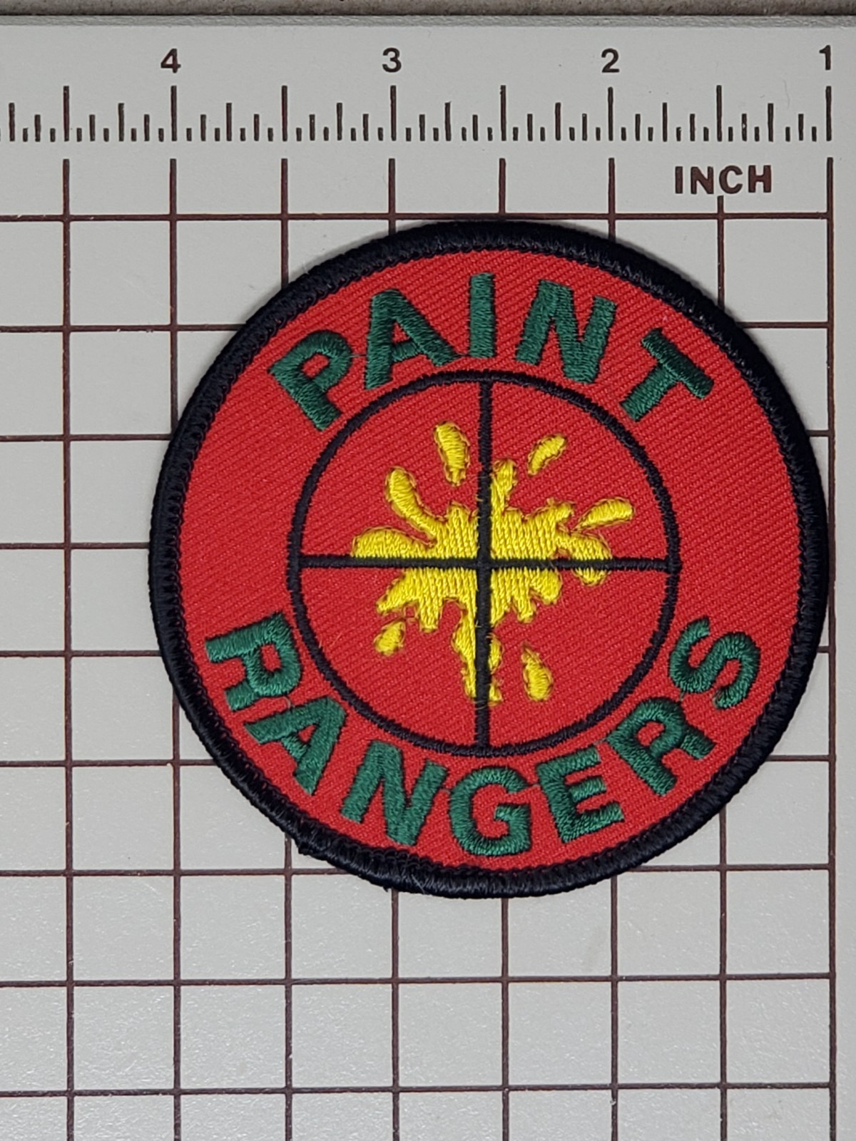 Early 90s Paintball Patch - Paint Rangers TXR Houston Texas Crosshairs