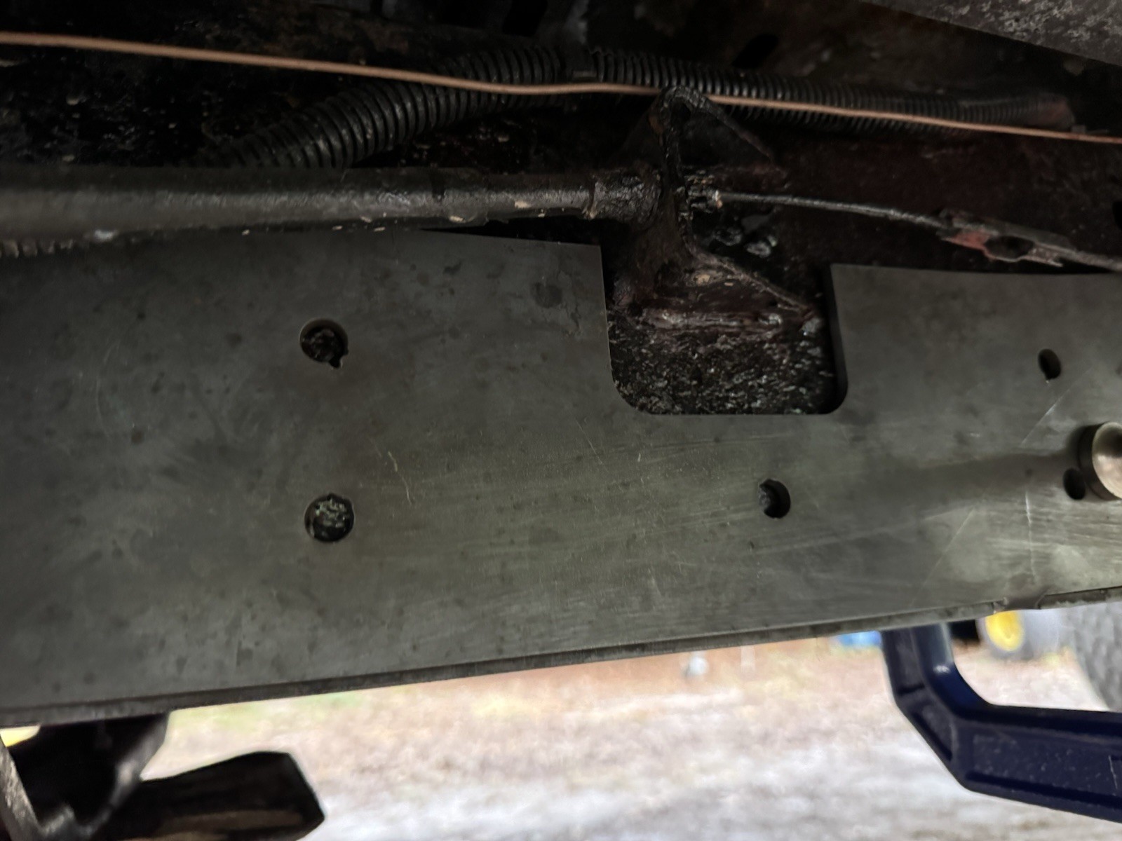 1994-2002 Dodge Ram EXT CAB LONG BED DRIVER Frame Rail Rust Repair Middle