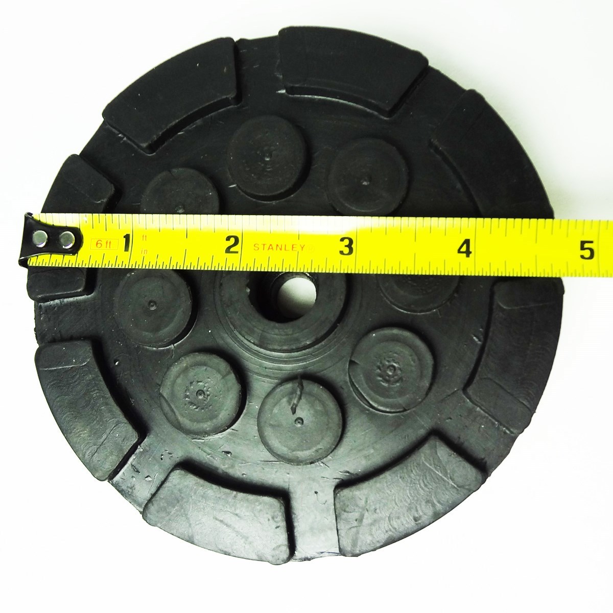 QUALITY LIFT ROUND RUBBER PADS for OLDER STYLE QUALITY LIFTS SET OF 4 26K25030