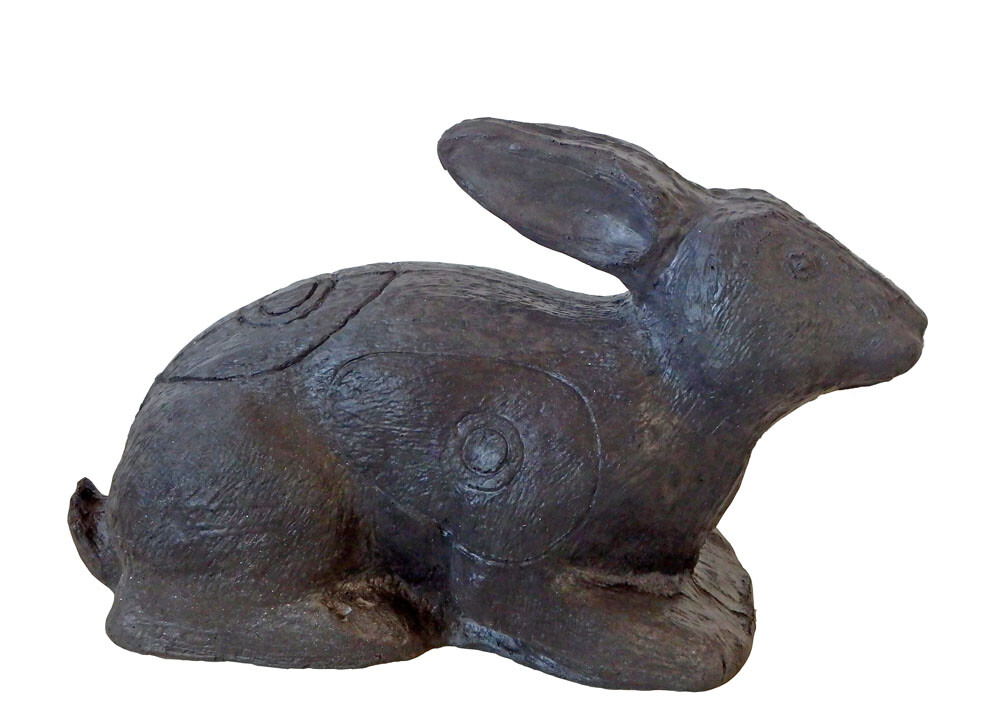 Leitold 3D Animal Rabbit Lying Down - Black Edition