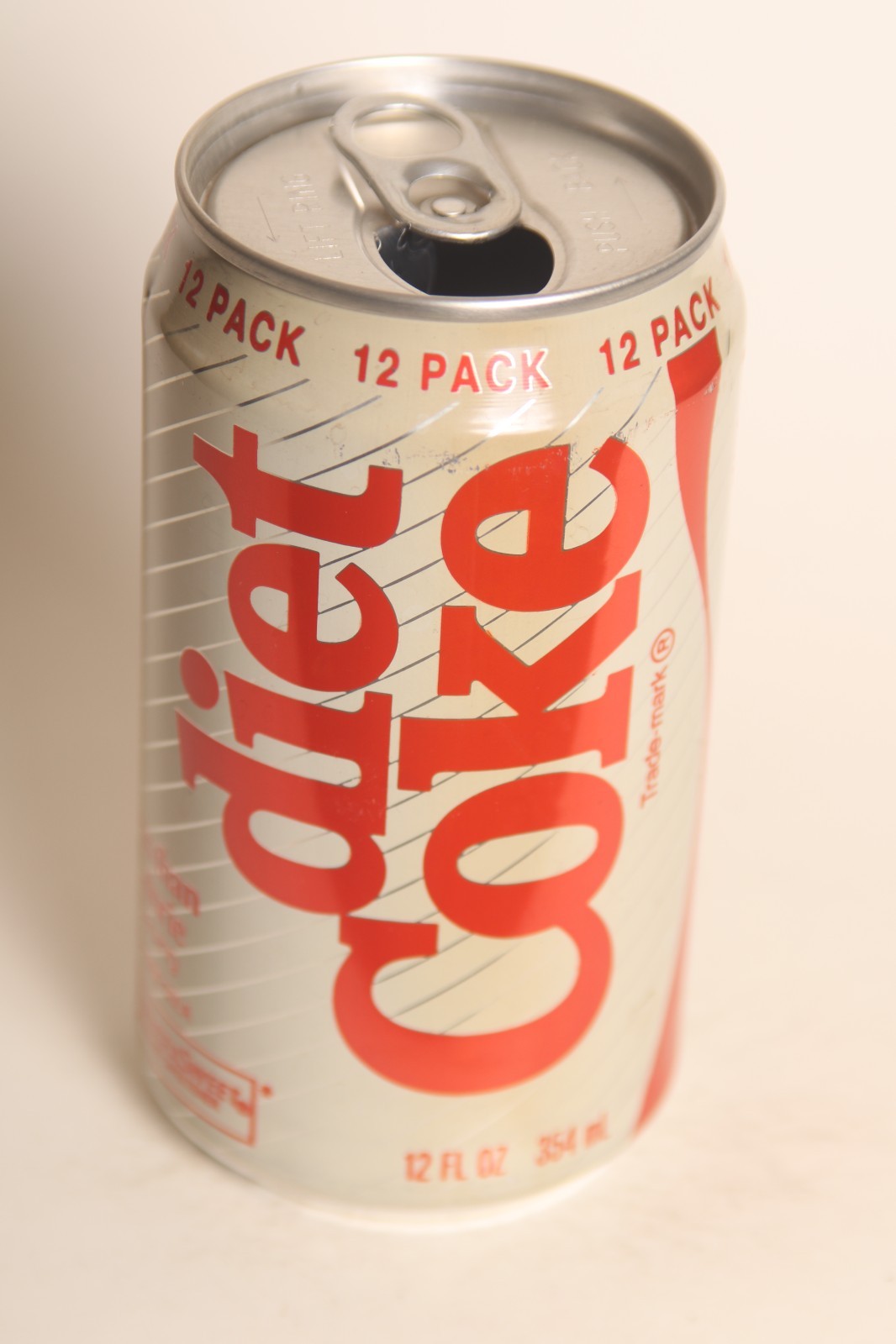 Diet Coke soda can - Six Flags Great America