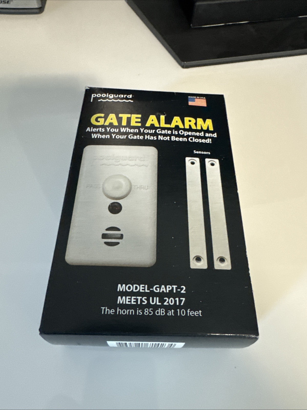 Poolguard Model Gapt-2 Meets UL 2017 Gate Alarm