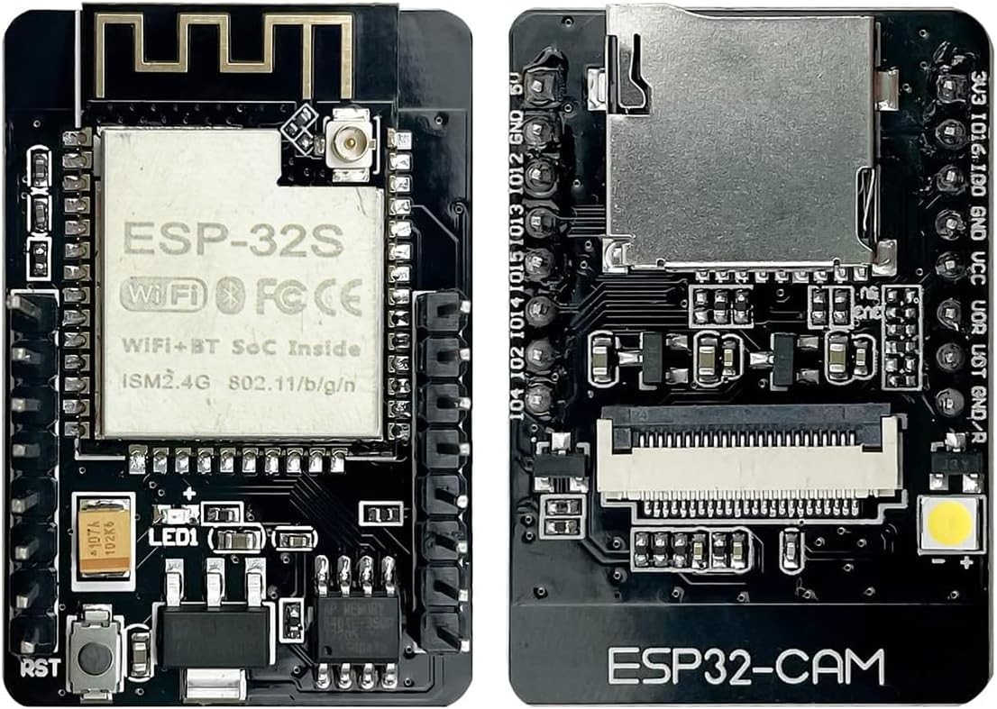 Hosyond 2Pcs ESP32-CAM Wireless WiFi+Bluetooth Development Board with OV Camera