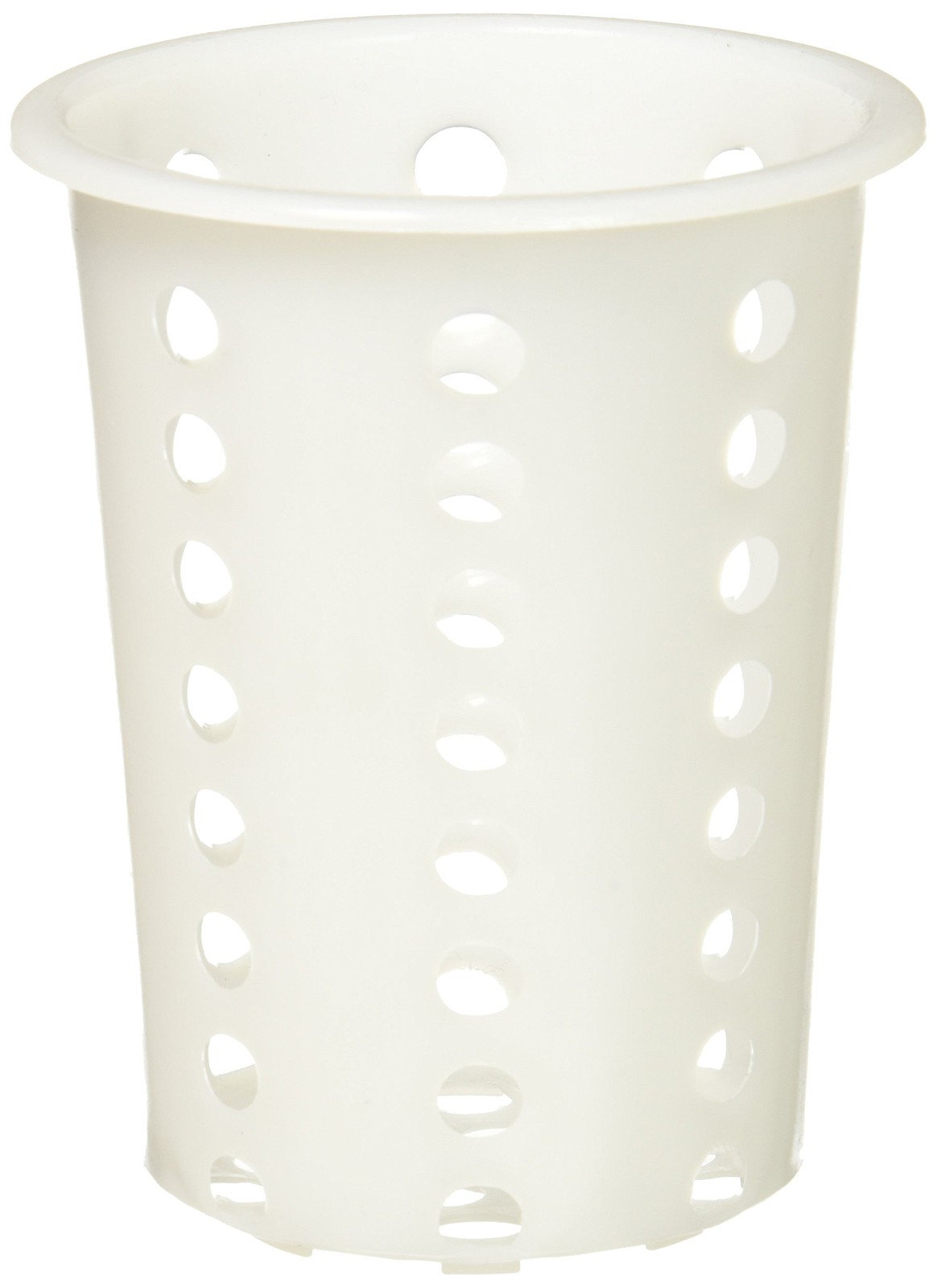 Winco Flatware Cylinder, Plastic White Medium Medium,