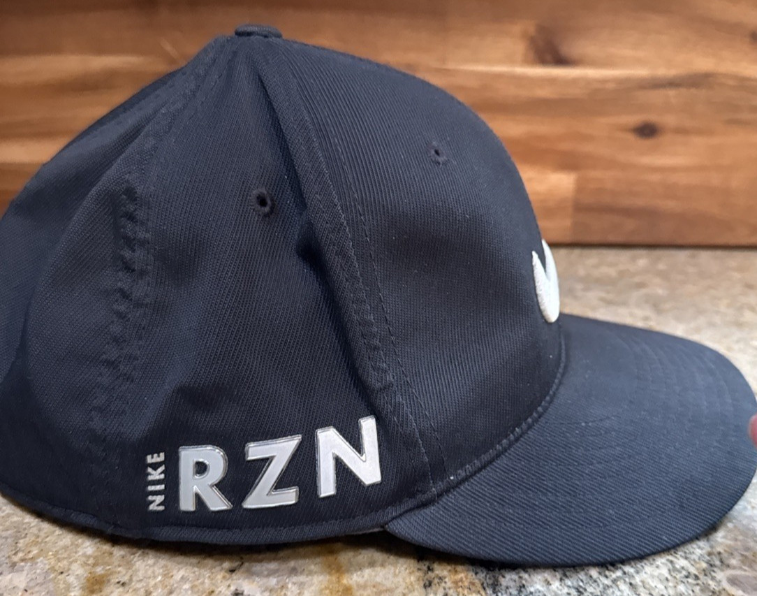 Nike Golf Men’s Hat Cap Strapback Hat RZN VRS Black Center Logo 638295-010
