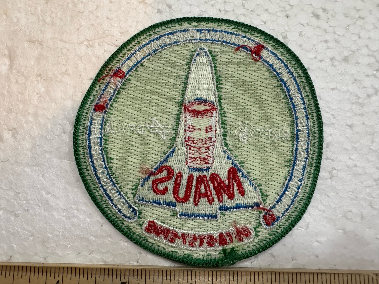 Vintage NASA Space Shuttle Patch - MAUS - SPAS - DFVLR - MFT