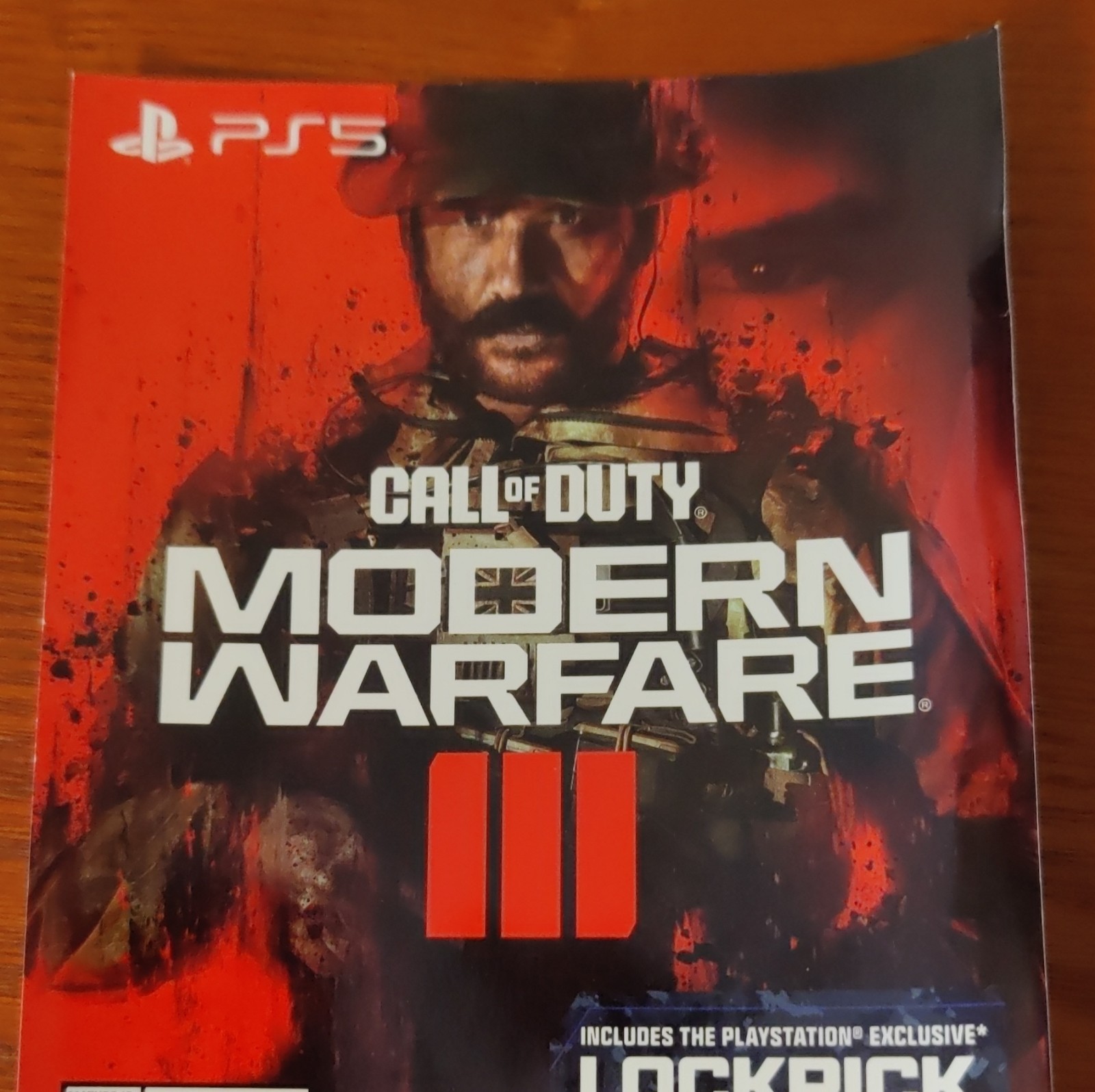 Activision Call of Duty Modern Warfare III PS5 Prepaid Card Operator Pack